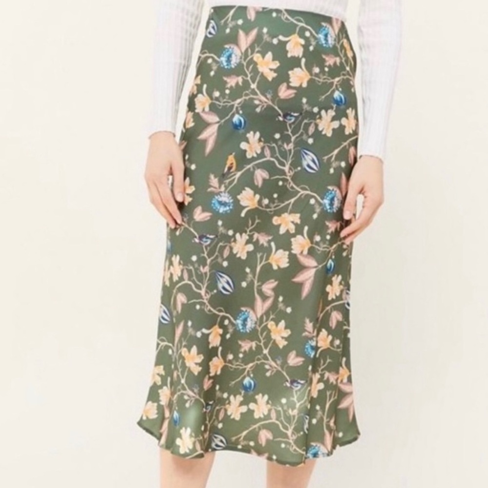 Urban Outfitters floral maxi skirt